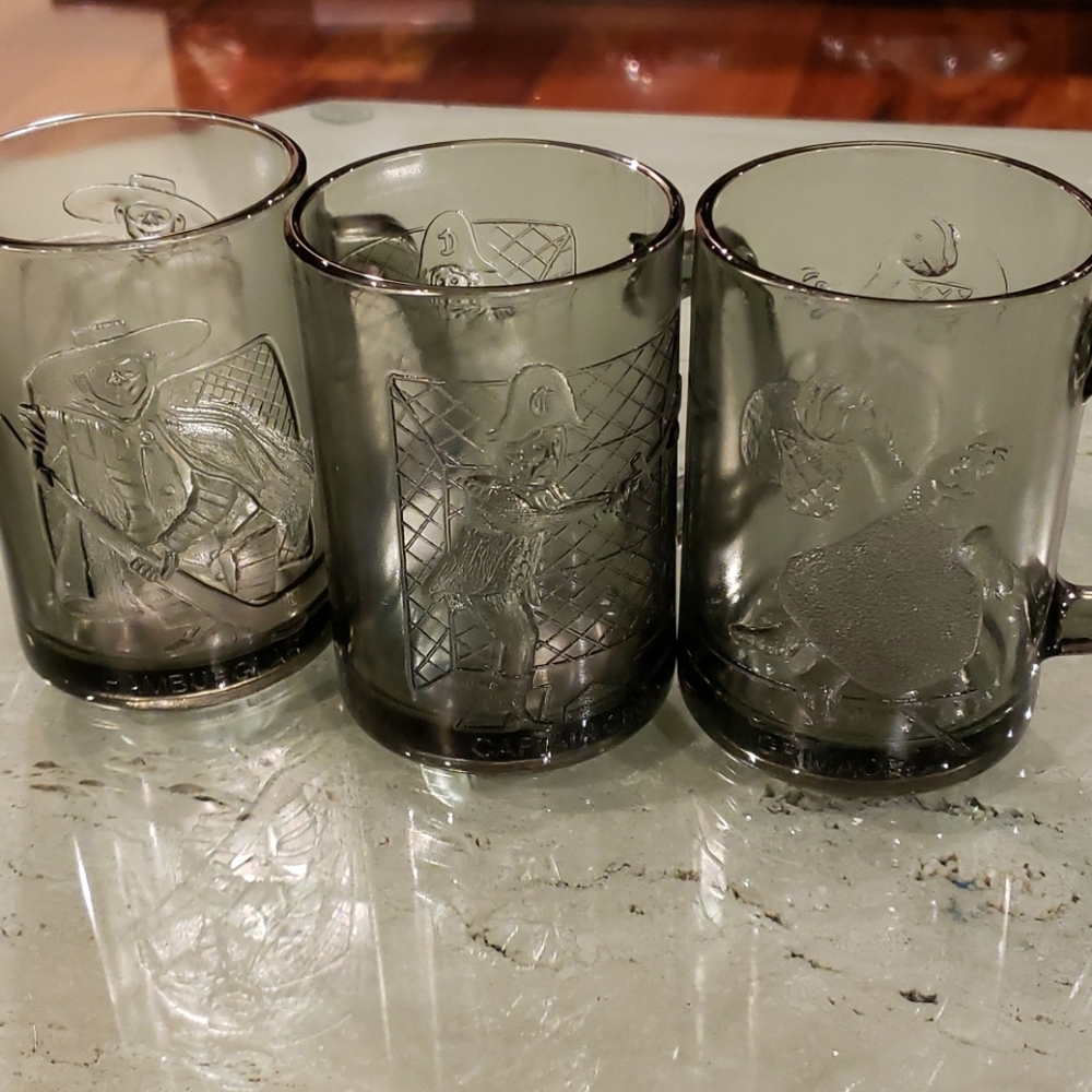 McDonald's frosted glasses
